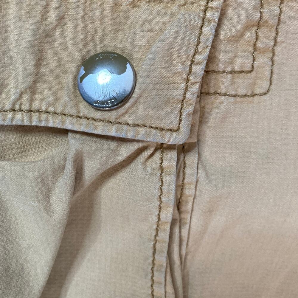 Levi’s Cargo Shorts Men’s 38 Tan Khaki Utility Pocket Casual Hiking Work Shorts - Picture 6 of 10